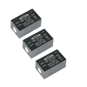 3PCS Mini Regulated Power Supply Intelligent Household Isolation Switch Power Module AC-DC 220V to 5V 2A 10W Converter HLK-10M05 3PCS Mini Regulated Power Supply Intelligent Household Isolation Switch Power Module AC-DC 220V to 5V 2A 10W Converter HLK-10M05