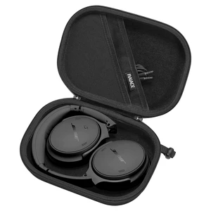 Hard Storage Case Compatible with Bose QuietComfort, QC 45, QC45 SE, QC 35,QC 35 II, QC SE Headphones, Travel Carrying Bag. (Case Only)-Black(Black Lining) Hard Storage Case Compatible with Bose QuietComfort, QC 45, QC45 SE, QC 35,QC 35 II, QC SE Headphones, Travel Carrying Bag. (Case Only)-Black(Black Lining)