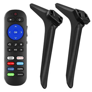 TV Legs for Hisense TV Stand with Remote Compatible with Hisense Roku TV & Roku Players, Not for All, Base Stand for Hisense TV with Remote & Screws TV Legs for Hisense TV Stand with Remote Compatible with Hisense Roku TV & Roku Players, Not for All, Base Stand for Hisense TV with Remote & Screws