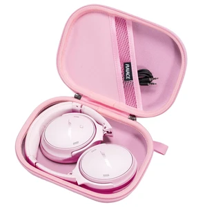 Hard Storage Case Compatible with Bose QuietComfort, QC 45, QC45 SE, QC 35,QC 35 II, QC SE Headphones, Travel Carrying Bag. (Case Only)-Pink Hard Storage Case Compatible with Bose QuietComfort, QC 45, QC45 SE, QC 35,QC 35 II, QC SE Headphones, Travel Carrying Bag. (Case Only)-Pink