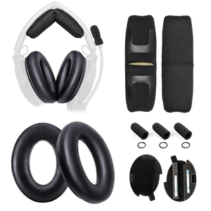 Ear Pads Upgrade Headband Cushion for Bose A20 Aviation Headset Complete refresh kit: earpads with memory foam, headband, 3 mic covers, inner foam inserts Ear Pads Upgrade Headband Cushion for Bose A20 Aviation Headset Complete refresh kit: earpads with memory foam, headband, 3 mic covers, inner foam inserts