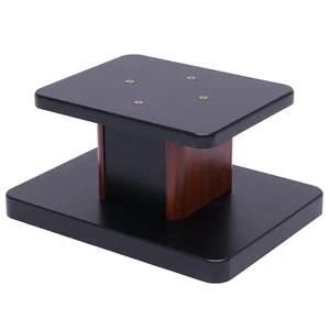 1 Pair Universal Wood Design Speaker Stands, Premium Surround Sound Home Theater Audio Stands, Bookshelf Speakers or Studio Monitors Stands (6" - Yellow Sandalwood) 1 Pair Universal Wood Design Speaker Stands, Premium Surround Sound Home Theater Audio Stands, Bookshelf Speakers or Studio Monitors Stands (6" - Yellow Sandalwood)