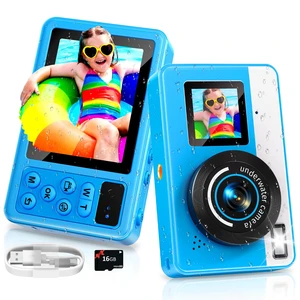D70 4K Underwater Digital Camera - 48MP 10FT Waterproof Camera for Snorkeling - Dual Screen Selfie Compact Floatable Camera with 16GB Card - Point and Shoot Digital Cam 1200mAh Battery -Blue D70 4K Underwater Digital Camera - 48MP 10FT Waterproof Camera for Snorkeling - Dual Screen Selfie Compact Floatable Camera with 16GB Card - Point and Shoot Digital Cam 1200mAh Battery -Blue