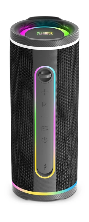 P40 40W Bluetooth Speaker, Hi-Fi Sound, IP67, RGB, Black 40W Hi-Fi sound with dome tweeter, track bass driver, IP67 waterproofing, RGB lights and TWS pairing P40 40W Bluetooth Speaker, Hi-Fi Sound, IP67, RGB, Black 40W Hi-Fi sound with dome tweeter, track bass driver, IP67 waterproofing, RGB lights and TWS pairing