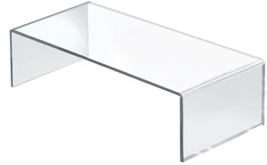 515338-2PK Acrylic Laptop Stand, Computer Riser for Desk, Monitor Stand, Closet Organizer for Clothes & Shoes, Cabinet Display for Accessories and Décor 15"x7.75 x 4.5 (2-Pack) 515338-2PK Acrylic Laptop Stand, Computer Riser for Desk, Monitor Stand, Closet Organizer for Clothes & Shoes, Cabinet Display for Accessories and Décor 15"x7.75 x 4.5 (2-Pack)