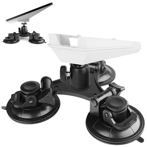 StarlinkMini Roof Triangular Suction Cup Mount with1/4inch nut Base Adapter Starlink Mini 360 ° Horizontal Adjustment, Suitable for Smooth Surface Installation Such as roof/sunroof/RV/Windows StarlinkMini Roof Triangular Suction Cup Mount with1/4inch nut Base Adapter Starlink Mini 360 ° Horizontal Adjustment, Suitable for Smooth Surface Installation Such as roof/sunroof/RV/Windows