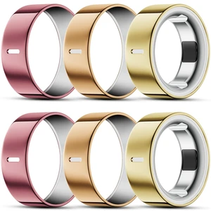 6 Pack Ring Cover Compatible with Oura Ring Gen 4/3 Horizon/Heritage Support Charging with Cover on, Ultra-Thin TPU Protector for Men Women, Size 10 6 Pack Ring Cover Compatible with Oura Ring Gen 4/3 Horizon/Heritage Support Charging with Cover on, Ultra-Thin TPU Protector for Men Women, Size 10