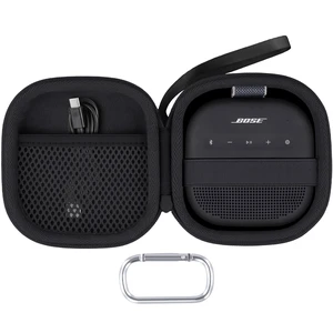 Hard Case for Bose SoundLink Micro 2nd Gen Portable Bluetooth Speaker Protective Storage Box, Portable Carrying Box, Smooth Zipper, Zippered Closure, Travel-ready, Black Case Hard Case for Bose SoundLink Micro 2nd Gen Portable Bluetooth Speaker Protective Storage Box, Portable Carrying Box, Smooth Zipper, Zippered Closure, Travel-ready, Black Case