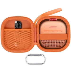 Hard Case for Bose SoundLink Micro 2nd Gen Portable Bluetooth Speaker Protective Storage Box, Portable Carrying Box, Smooth Zipper, Zippered Closure, Travel-ready, Orange Case Hard Case for Bose SoundLink Micro 2nd Gen Portable Bluetooth Speaker Protective Storage Box, Portable Carrying Box, Smooth Zipper, Zippered Closure, Travel-ready, Orange Case