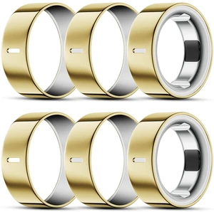 6 Pack Ring Cover Compatible with Oura Ring Gen 4/3 Horizon/Heritage Support Charging with Cover on, Ultra-Thin TPU Protector for Men Women, Size 12 6 Pack Ring Cover Compatible with Oura Ring Gen 4/3 Horizon/Heritage Support Charging with Cover on, Ultra-Thin TPU Protector for Men Women, Size 12