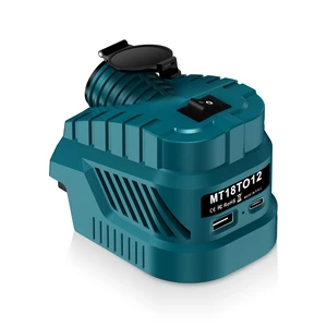 Car Refrigerator Power Supply for Makita 18V Battery,Cigarette Lighter Interface,DC 12V Step Down Converter Power Wheel,Max Output 240W 20A,with USB A and Type C Port,for Golf Cart RC Car Truck Car Refrigerator Power Supply for Makita 18V Battery,Cigarette Lighter Interface,DC 12V Step Down Converter Power Wheel,Max Output 240W 20A,with USB A and Type C Port,for Golf Cart RC Car Truck