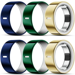 6 Pack Ring Cover Compatible with Oura Ring Gen 4/3 Horizon/Heritage Support Charging with Cover on, Ultra-Thin TPU Protector for Men Women, Size 13 6 Pack Ring Cover Compatible with Oura Ring Gen 4/3 Horizon/Heritage Support Charging with Cover on, Ultra-Thin TPU Protector for Men Women, Size 13