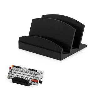 Dual Desktop Keyboard Stand Holder, Suitable for Small Gaming Keyboards and Large Full-Size Boards, Organize Your Workspace and Keeping it Clutter-Free (D02) Dual Desktop Keyboard Stand Holder, Suitable for Small Gaming Keyboards and Large Full-Size Boards, Organize Your Workspace and Keeping it Clutter-Free (D02)
