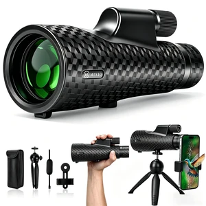15x56 Monocular Telescope High Power Monoculars High Definition Telescope for Adults Kids with Smartphone Adapter&Tripod with BAK-4 Prism Hunting, Bird Watching, Travel Camping, Hiking 15x56 Monocular Telescope High Power Monoculars High Definition Telescope for Adults Kids with Smartphone Adapter&Tripod with BAK-4 Prism Hunting, Bird Watching, Travel Camping, Hiking