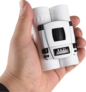 8x21 Compact Binoculars for Adults Teens, Mini Small Full Optical Binoculars for Bird Watching Opera Hiking Hunting Travel Concert (White) 8x21 Compact Binoculars for Adults Teens, Mini Small Full Optical Binoculars for Bird Watching Opera Hiking Hunting Travel Concert (White)