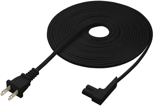 16-Foot Power Cord Compatible with Sonos One, Sonos One SL, Sonos Play-1 Speakers - Power Plug Cable (Extra Long, Black) 16-Foot Power Cord Compatible with Sonos One, Sonos One SL, Sonos Play-1 Speakers - Power Plug Cable (Extra Long, Black)