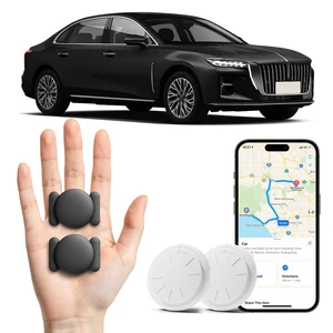 GPS Tracker for Vehicles, 2PCS Real Time Tracker Device for Vehicles, MINI Car Tracker Work with Find My (iOS Only), Super Magnetic, 360 Days of Battery Life, No Monthly Fee, Waterproof GPS Tracker for Vehicles, 2PCS Real Time Tracker Device for Vehicles, MINI Car Tracker Work with Find My (iOS Only), Super Magnetic, 360 Days of Battery Life, No Monthly Fee, Waterproof