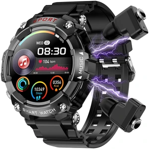 Smart Watch for Women Men, Smartwatch for iPhone & Android Bluetooth (Answer/Call) Built-in Earbuds, 1.52" HD Fitness Tracker with 100+ Sport Modes Smart Watch for Women Men, Smartwatch for iPhone & Android Bluetooth (Answer/Call) Built-in Earbuds, 1.52" HD Fitness Tracker with 100+ Sport Modes
