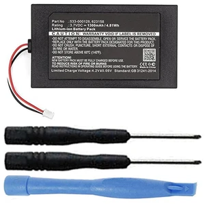 1300mAh 533-000128, 623158 Battery Replacement Compatible with Logitech Harmony 950 (915-000260) and Harmony Elite (915-000256, 915-000257) Remote Controls 1300mAh 533-000128, 623158 Battery Replacement Compatible with Logitech Harmony 950 (915-000260) and Harmony Elite (915-000256, 915-000257) Remote Controls