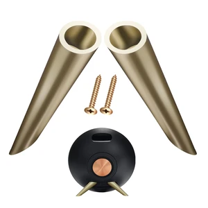 1 Pair Legs for Harman Kardon Onyx Studio 1 and 2 Speakers Gold Stand Set with Screws, Non-slip, Provide a Stable & Secure Base, Make the Speakers Look Neat Outside, Easy DIY Install 1 Pair Legs for Harman Kardon Onyx Studio 1 and 2 Speakers Gold Stand Set with Screws, Non-slip, Provide a Stable & Secure Base, Make the Speakers Look Neat Outside, Easy DIY Install