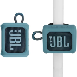 Silicone Case for JBL Go 3 Portable Speaker with Removable Strap for Bike Golf Cart Travel Carrying Case Protective Sleeve Speaker Cover (Sky Blue) Silicone Case for JBL Go 3 Portable Speaker with Removable Strap for Bike Golf Cart Travel Carrying Case Protective Sleeve Speaker Cover (Sky Blue)