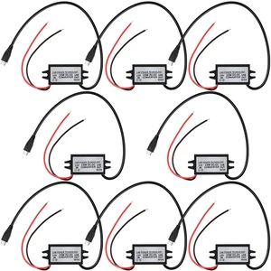 12v to 5v Dc-dc Buck Converter, 3a 15w, Micro USB, 3 Pieces Waterproof Epoxy-sealed Housing, up to 96% Efficiency, Low Heat, for Vehicles, Gps and Security Systems, Built-in Protection 12v to 5v Dc-dc Buck Converter, 3a 15w, Micro USB, 3 Pieces Waterproof Epoxy-sealed Housing, up to 96% Efficiency, Low Heat, for Vehicles, Gps and Security Systems, Built-in Protection