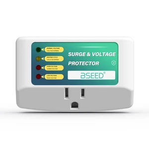 Single Outlet Surge Protector for Refrigerator, Voltage Protector with Light Indicators for TV, PC, Washing Machine, and Other Home Appliance, Power Wall Surge Protector, 125V, 1875W, 1 Pack Single Outlet Surge Protector for Refrigerator, Voltage Protector with Light Indicators for TV, PC, Washing Machine, and Other Home Appliance, Power Wall Surge Protector, 125V, 1875W, 1 Pack