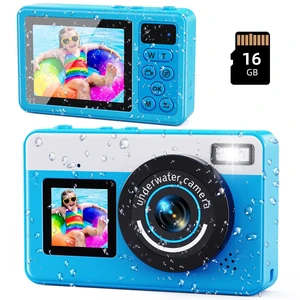 D70 Underwater Camera, 10FT Waterproof Digital Camera for Pool & Beach, 4K 48MP Teens Underwater Cam with Dual Screens, Autofocus, 18X Zoom, Floating Camera for Boys Girls Blue(16GB) D70 Underwater Camera, 10FT Waterproof Digital Camera for Pool & Beach, 4K 48MP Teens Underwater Cam with Dual Screens, Autofocus, 18X Zoom, Floating Camera for Boys Girls Blue(16GB)