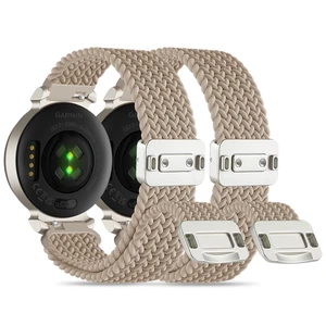 Nylon Watch Bands for Garmin Lily 2/Lily 2 Active Women 2 Pack 14mm Soft Stretch Braided Adjustable Wristband Magnetic Buckle Sport Strap for Garmin Lily 2 Classic Accessory Nylon Watch Bands for Garmin Lily 2/Lily 2 Active Women 2 Pack 14mm Soft Stretch Braided Adjustable Wristband Magnetic Buckle Sport Strap for Garmin Lily 2 Classic Accessory