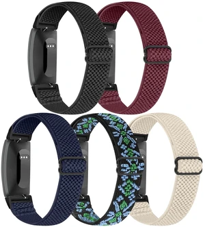 Elastic Watch Band Compatible with Fitbit Inspire /3/2/HR/Ace 2/3, Soft Nylon Sport Wristband Replacement Straps For Women & Men Elastic Watch Band Compatible with Fitbit Inspire /3/2/HR/Ace 2/3, Soft Nylon Sport Wristband Replacement Straps For Women & Men