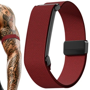 Magnetic Bicep Band for Google Fitbit Air,Nylon Arm Strap (Wine) Elastic Sport Armband Ankle Nylon Bicep Bands with Magnet Clasp for Women Men,Breathable Replacement Strap for Gym Running Magnetic Bicep Band for Google Fitbit Air,Nylon Arm Strap (Wine) Elastic Sport Armband Ankle Nylon Bicep Bands with Magnet Clasp for Women Men,Breathable Replacement Strap for Gym Running