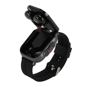 Smartwatch with Earbuds, Earbuds Watches with Silicone Band, 2.01 Inch Screen, Tracker Watch with Earbuds Inside, Support NFC, IP67, Charging Smartwatch with Earbuds, Earbuds Watches with Silicone Band, 2.01 Inch Screen, Tracker Watch with Earbuds Inside, Support NFC, IP67, Charging