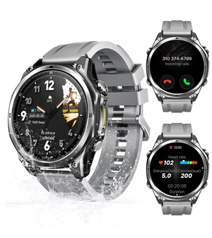 ANYWISE W1 LITE Smart Watches for Men, 1.43''AMOLED Mens Smart Watch for Android/iOS, 5ATM Waterproof Fitness, 170+ Sports Modes, Answer/Make Calls/12 Days Battery/Heart Rate/Sleep Monitor ANYWISE W1 LITE Smart Watches for Men, 1.43''AMOLED Mens Smart Watch for Android/iOS, 5ATM Waterproof Fitness, 170+ Sports Modes, Answer/Make Calls/12 Days Battery/Heart Rate/Sleep Monitor