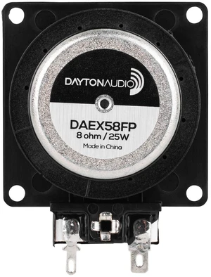 DAEX58FP Flat Pack 58mm Exciter 25W 8 Ohm DAEX58FP Flat Pack 58mm Exciter 25W 8 Ohm