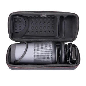 LTGEM Travel Case for Bose SoundLink Revolve+ Series II Speaker, Black Fits Charging Cradle, Fits AC Adaptor and USB Cable LTGEM Travel Case for Bose SoundLink Revolve+ Series II Speaker, Black Fits Charging Cradle, Fits AC Adaptor and USB Cable
