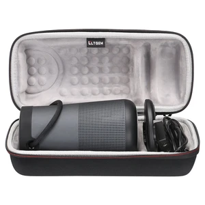 LTGEM Travel Case for Bose SoundLink Revolve+ Series II Speaker Fits Charging Cradle, Fits AC Adaptor and USB Cable LTGEM Travel Case for Bose SoundLink Revolve+ Series II Speaker Fits Charging Cradle, Fits AC Adaptor and USB Cable