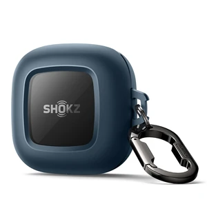 for SHOKZ OpenFit Case Cover, Shockproof Magnetic Cases for SHOKZ OpenFit Open-Ear Earbuds True Wireless Bluetooth Headphones, Protective Cover with Magnetic Lid Lock & Carabiner, Navy for SHOKZ OpenFit Case Cover, Shockproof Magnetic Cases for SHOKZ OpenFit Open-Ear Earbuds True Wireless Bluetooth Headphones, Protective Cover with Magnetic Lid Lock & Carabiner, Navy