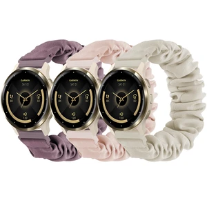 Stretchy Scrunchie Bands Compatible with Garmin Venu 3/Venu 2/Vivoactive 4, 22mm Nylon Sport Elastic Band for Forerunner 265/Forerunner 255 for Women Men3 Pack Stretchy Scrunchie Bands Compatible with Garmin Venu 3/Venu 2/Vivoactive 4, 22mm Nylon Sport Elastic Band for Forerunner 265/Forerunner 255 for Women Men3 Pack