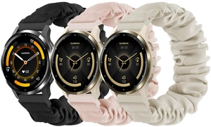 Stretchy Scrunchie Bands Compatible with Garmin Venu 3/Venu 2/Vivoactive 4, 22mm Nylon Sport Elastic Band for Forerunner 265/Forerunner 255 for Women Men3 Pack Stretchy Scrunchie Bands Compatible with Garmin Venu 3/Venu 2/Vivoactive 4, 22mm Nylon Sport Elastic Band for Forerunner 265/Forerunner 255 for Women Men3 Pack