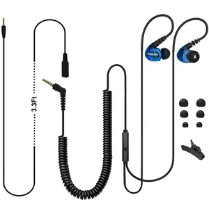 Joymiso 16Ft Extra Long Cord Earbuds Headphones for TV PC Laptop with Mic Volume Control, 3.5mm Wired, Spring Coil Wire & Extension Cable, Over Ear Hook, Fit for Kids Women Small Ears Computer Use Joymiso 16Ft Extra Long Cord Earbuds Headphones for TV PC Laptop with Mic Volume Control, 3.5mm Wired, Spring Coil Wire & Extension Cable, Over Ear Hook, Fit for Kids Women Small Ears Computer Use