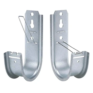 25 Pack 2-Inch Galvanized Steel Cable Support J-Hooks With Retainer Clips, Heavy Duty, Wall Mount Cable Management, For Structured Cabling & Organization 25 Pack 2-Inch Galvanized Steel Cable Support J-Hooks With Retainer Clips, Heavy Duty, Wall Mount Cable Management, For Structured Cabling & Organization