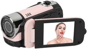 Vintage Video Camera Camcorder, 16Mp Cam Corder, 1080P Digital Camera, 2.4 Inch Rotatable Screen Camcorder, 16X Zoom HD Video Recorder with Fill Light for Teens Beginner Adult Vintage Video Camera Camcorder, 16Mp Cam Corder, 1080P Digital Camera, 2.4 Inch Rotatable Screen Camcorder, 16X Zoom HD Video Recorder with Fill Light for Teens Beginner Adult