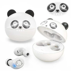 Wireless Earbuds, Bluetooth 5.3 Earpods HiFi Bass Stereo, Headphones Wireless Bluetooth, Kids Headphones Long Playtime, Earbuds with Microphone, Ear buds with Multifuntional Touch Screen(White Panda) Wireless Earbuds, Bluetooth 5.3 Earpods HiFi Bass Stereo, Headphones Wireless Bluetooth, Kids Headphones Long Playtime, Earbuds with Microphone, Ear buds with Multifuntional Touch Screen(White Panda)