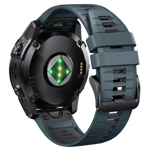 for Fenix 7X Pro/6X Pro Band for Fenix 6X Strap Fenix 7X Band 26mm Width Fenix 5X Plus Wristband for Decent Mk2i/tactix Delta/tactix 7 Pro/tactix 7 AMOLED Soft Silicone Watch(Slate-Gray) for Fenix 7X Pro/6X Pro Band for Fenix 6X Strap Fenix 7X Band 26mm Width Fenix 5X Plus Wristband for Decent Mk2i/tactix Delta/tactix 7 Pro/tactix 7 AMOLED Soft Silicone Watch(Slate-Gray)