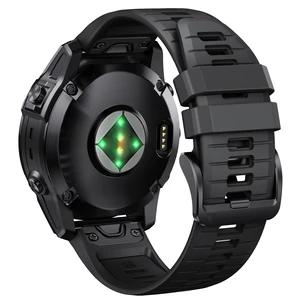 for Fenix 7X Pro/6X Pro Band for Fenix 6X Strap Fenix 7X Band 26mm Width Fenix 5X Plus Wristband for Descent Mk2i/tactix Delta/tactix 7 Pro/tactix 7 AMOLED Soft Silicone Watch(Black) for Fenix 7X Pro/6X Pro Band for Fenix 6X Strap Fenix 7X Band 26mm Width Fenix 5X Plus Wristband for Descent Mk2i/tactix Delta/tactix 7 Pro/tactix 7 AMOLED Soft Silicone Watch(Black)