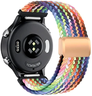 Band Compatible with Coros Pace 4/3 Apex 2 Pro/Apex Pro - Stretchy One-click quick release stretchy nylon braid strap with magnetic clasp. Breathable & comfortable. Fits Apex 46mm Band Compatible with Coros Pace 4/3 Apex 2 Pro/Apex Pro - Stretchy One-click quick release stretchy nylon braid strap with magnetic clasp. Breathable & comfortable. Fits Apex 46mm