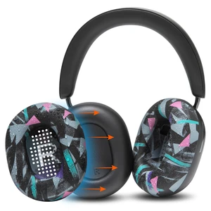 SweatZ Ace - Patented Earpad Sweat Covers for Sonos Ace Headphones Made by Wicked Cushions Made with Premium Silicone, Sweatproof & Easily Washable 90's Black SweatZ Ace - Patented Earpad Sweat Covers for Sonos Ace Headphones Made by Wicked Cushions Made with Premium Silicone, Sweatproof & Easily Washable 90's Black