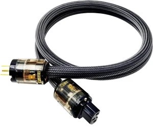 HiFi Power Cable Hi-End Audio Power Cable HiFi Audio Universal AC Power Cord-3.3FT(1m) HiFi Power Cable Hi-End Audio Power Cable HiFi Audio Universal AC Power Cord-3.3FT(1m)