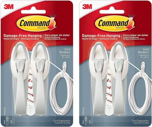 Cord Bundlers, Cord Organizer, 2-Bundlers Per Pack, Sold As 2 Packs (17304-ES) Cord Bundlers, Cord Organizer, 2-Bundlers Per Pack, Sold As 2 Packs (17304-ES)