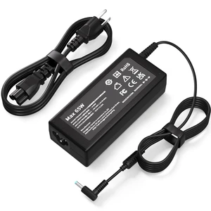 65W Smart Blue Tip Power Adapter Compatible with HP Laptop Charger for Elitebook Probook Zbook Pavilion Stream Envy 19.5V 3.33A Computer Power Adapter 65W Smart Blue Tip Power Adapter Compatible with HP Laptop Charger for Elitebook Probook Zbook Pavilion Stream Envy 19.5V 3.33A Computer Power Adapter